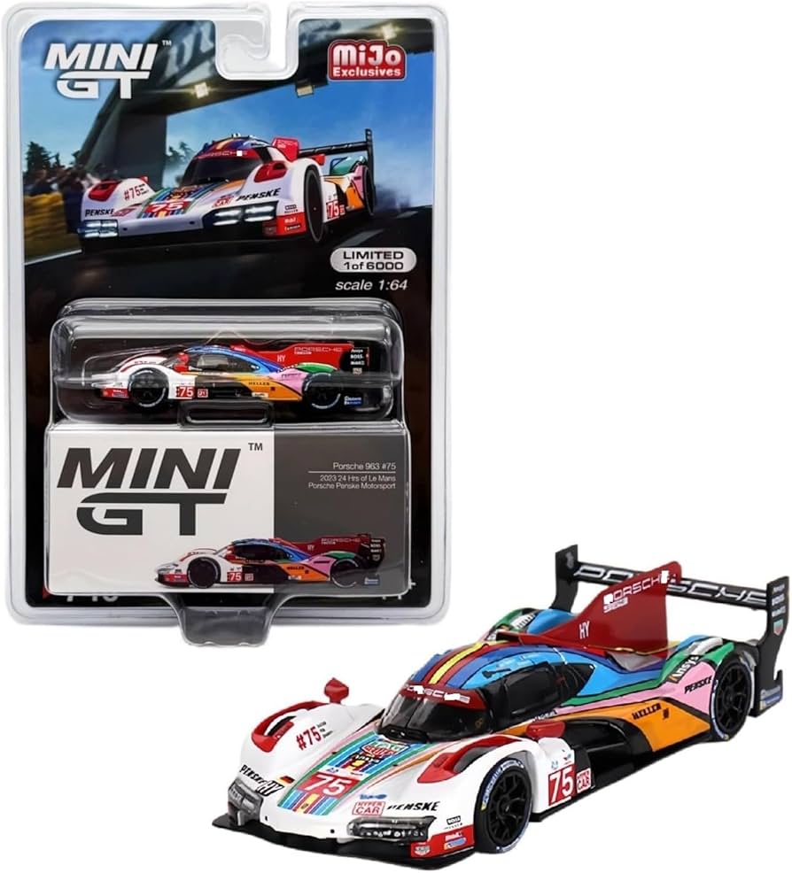 Amazon.com: Diecast Model Car Compatible with Mini GT 1:64 Porsche
